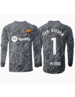 Moške Nogometnih dresov Barcelona Ter Stegen #1 Vratar Tretji 2024-25 Dolgi rokavi